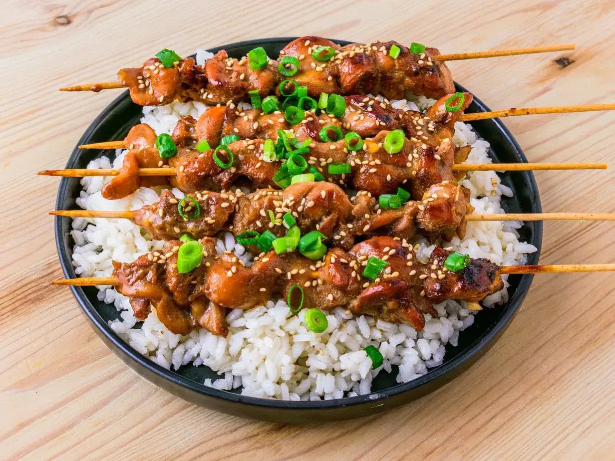 Kycklingspett Teriyaki - Så blir de saftiga & perfekta varje gång