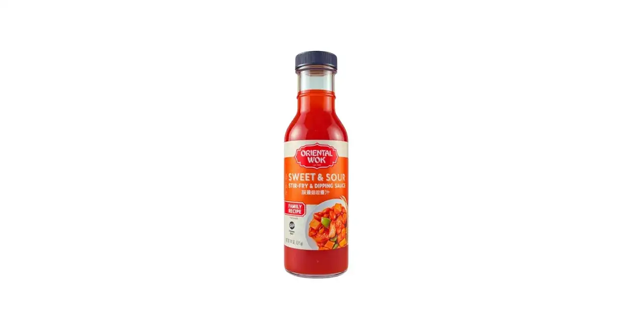 Oriental Wok Söt & Sur sås, perfekt krydda för din wok. En familjerecept för en god måltid.